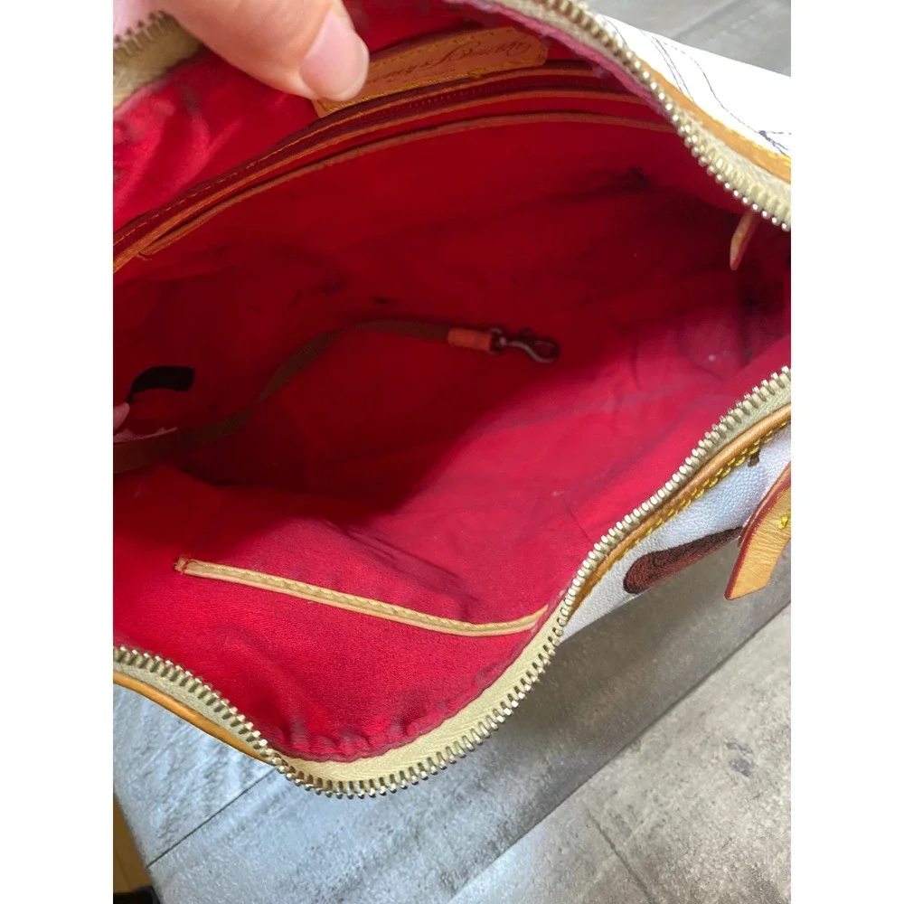 Dooney & Bourke Major League Baseball‎ Washington Nationals Satchel Bag *detail - Picture 10 of 12